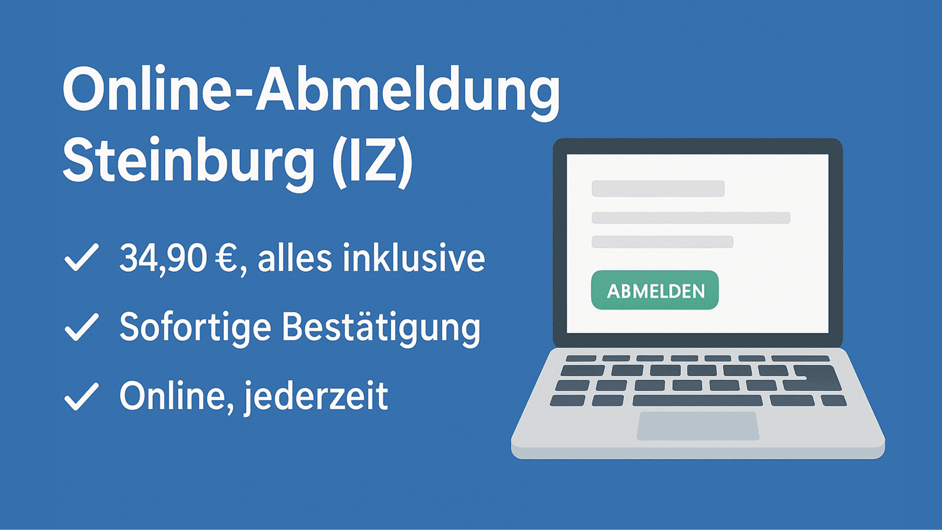 Titel: Auto online abmelden im Kreis Steinburg (IZ)