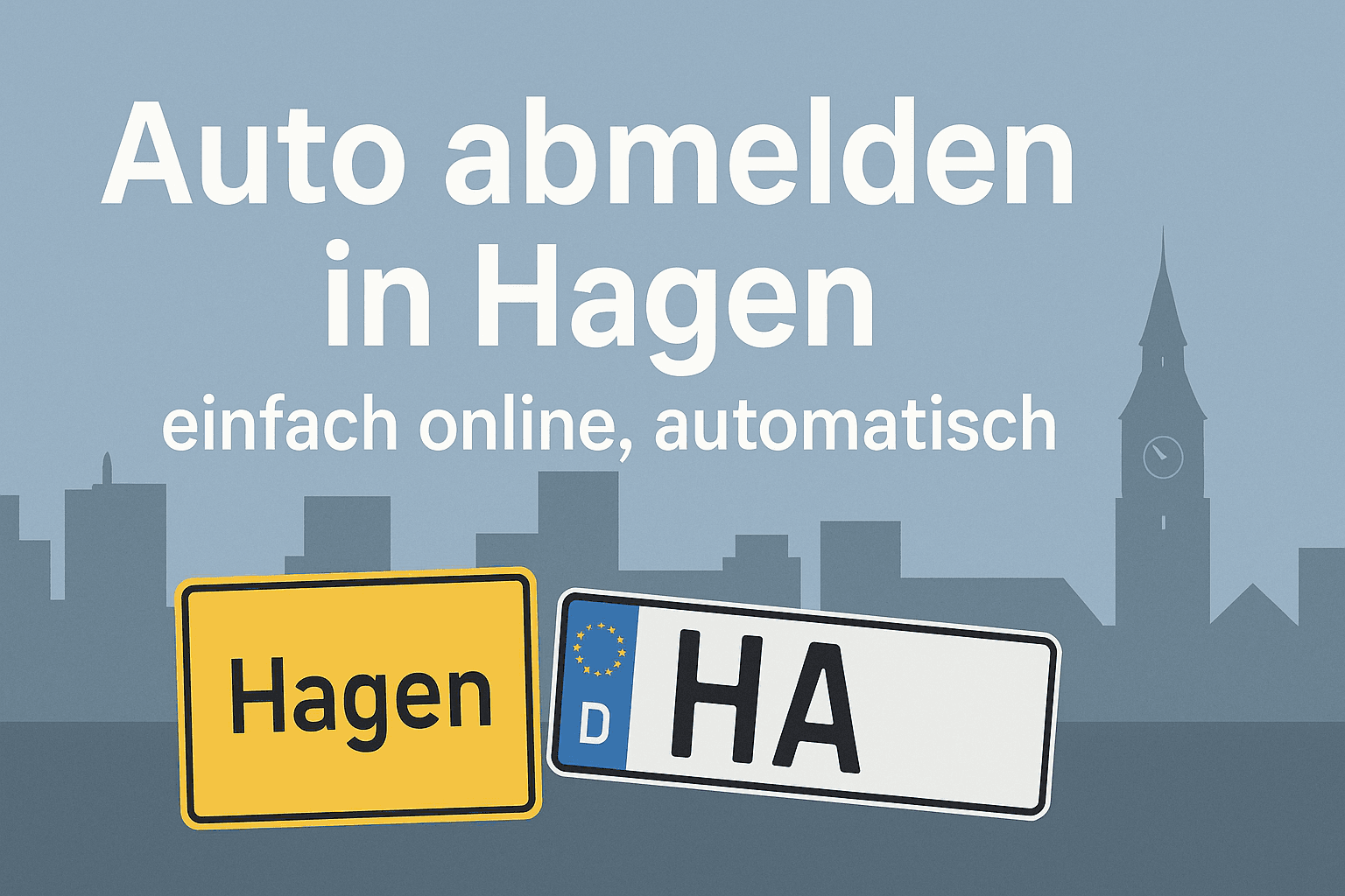 Titel: Auto abmelden in Hagen – jetzt auch online möglich